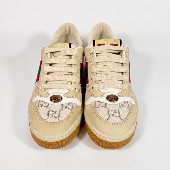 Gucci Metallic GG Screener Sneaker - Women’s 6 - Picture 3 of 8